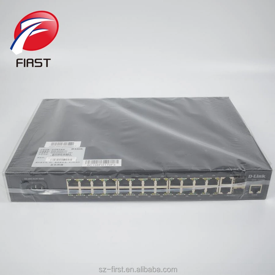 Оригинальный D-LINK DHS-3226M-AC код типа коммутатора Fast Ethernet