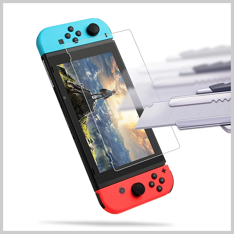 
9H Protective Tempered Glass Screen Protector Film Cover For Nintendo Switch NS Accessories 