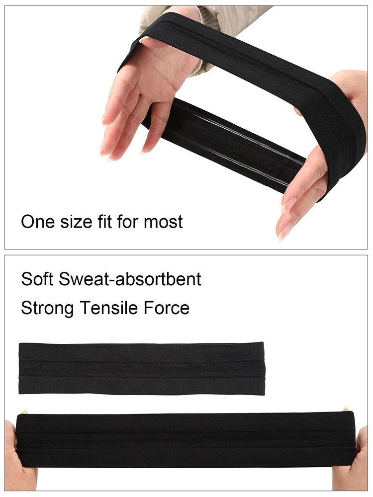 Wholesale Cheap Fashion Headband Men&Women Sweatbands Sweat Head Band for Tennis Badminton Sport Yoga