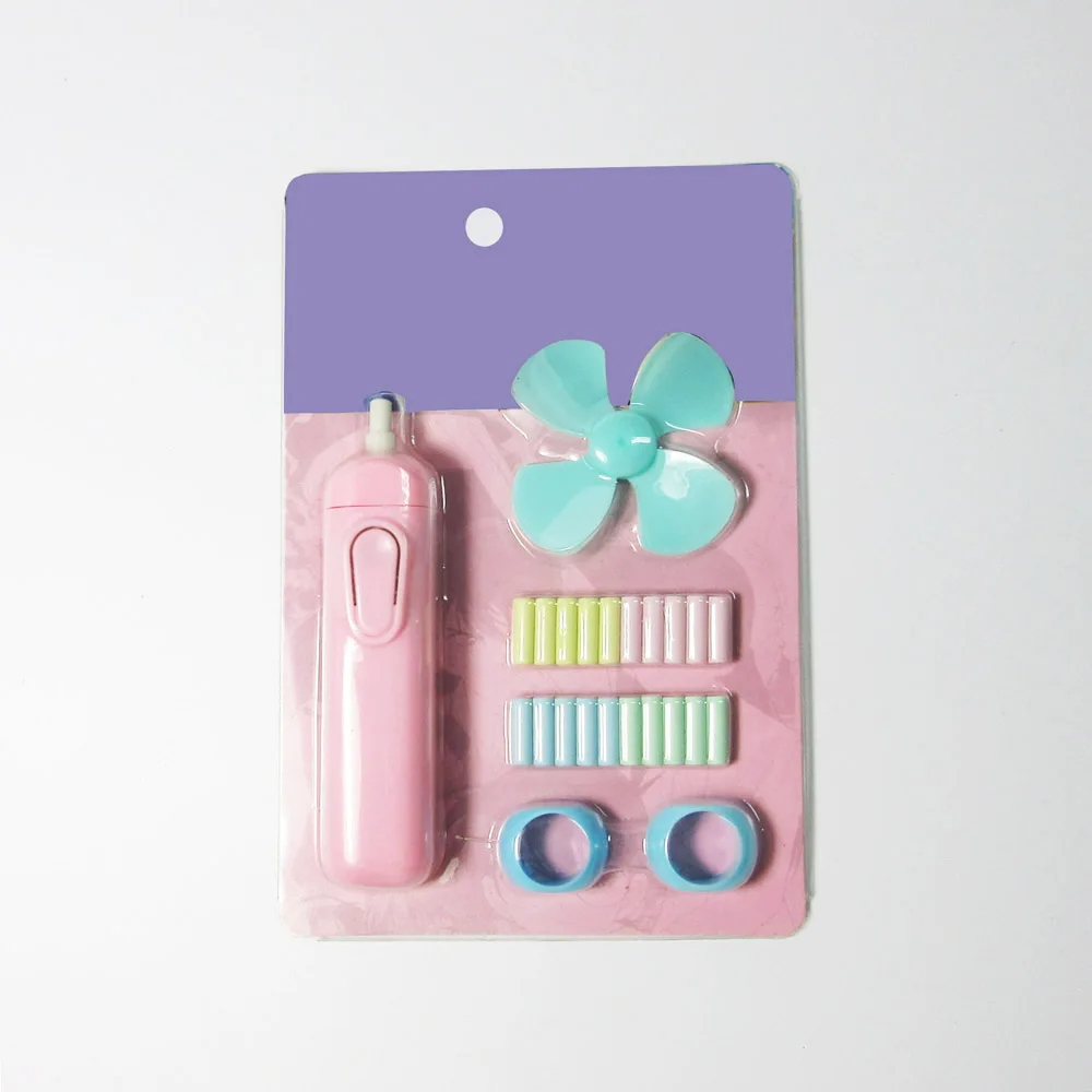 Promotional custom logo printed kids auto cool rubber cleaning electric eraser with 20 colorful replaceable refill