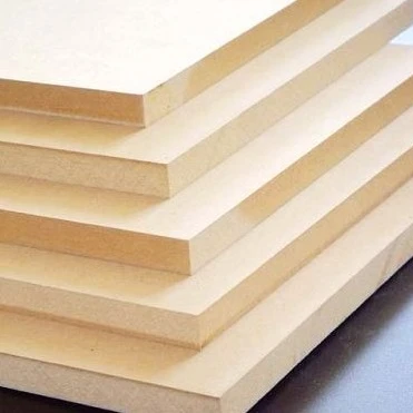1220*2440mm size plain Fiberboard mdf board price in sri lanka