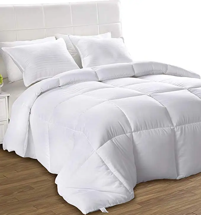 Best Selling Hotel Quilt 100% Cotton 95% White Duck Down Duvet