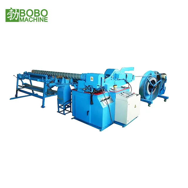 hvac spiral round air condition flange gorelocker wire spiro cnc duct tube pipe form make machine manufacture supplier