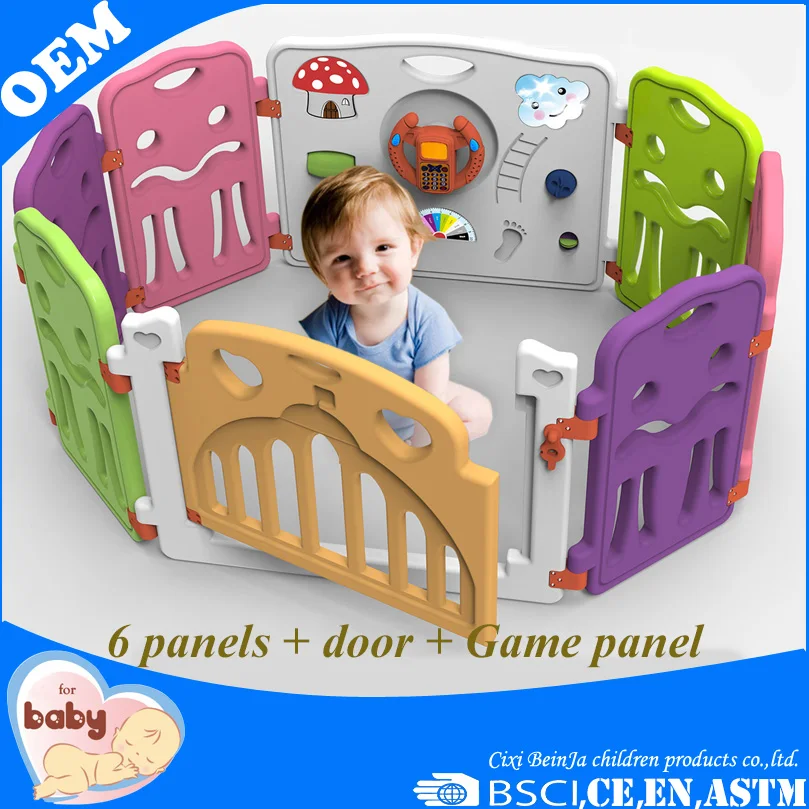 
Assemble baby play fence kids safety game fence popular baby security products 
