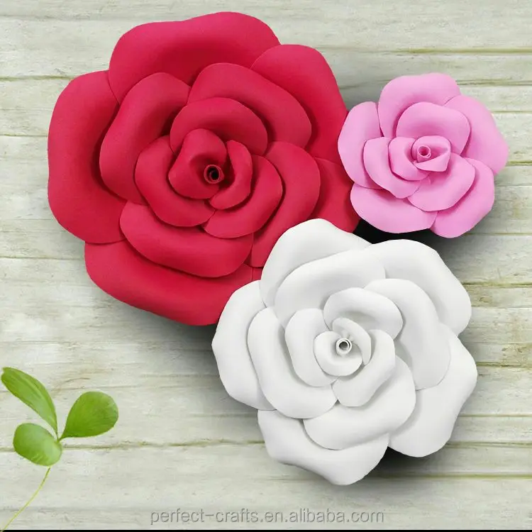 Handmade paper flowers for stages decor