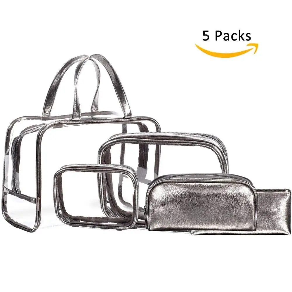 China Supplier Most Popular Product Travel Transparent PVC Cosmetic Clear Bag