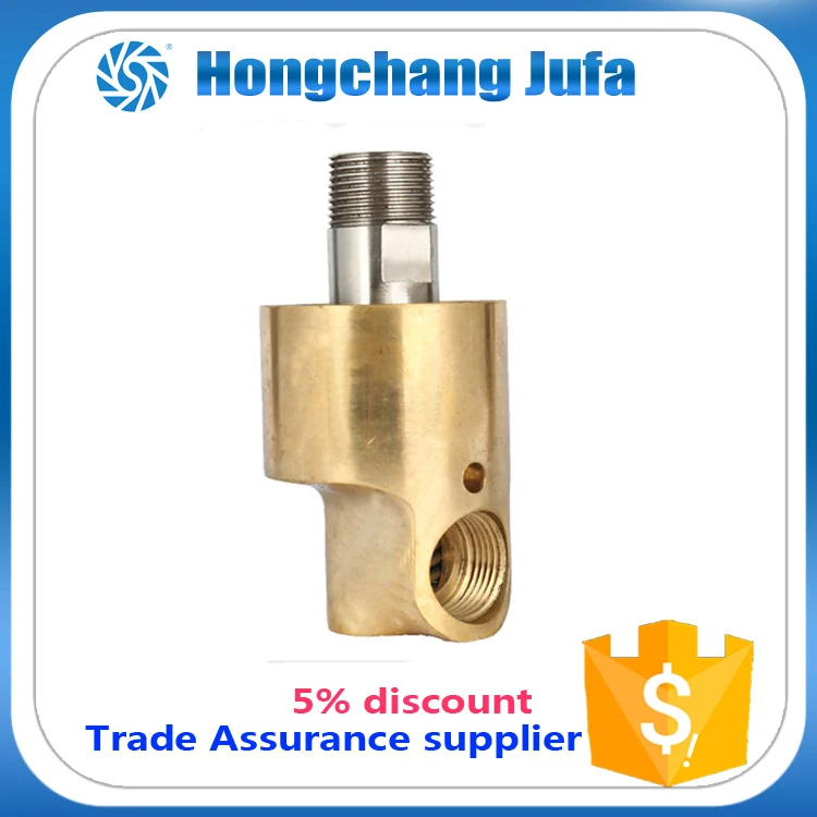 304 stainless steel central shaft with copper shell water rotary joint/rotary union