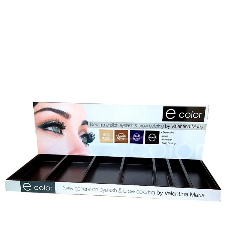 custom makeup store cosmetic shop counter top rotating black acrylic eyelash lash extension display stand,lash display racks