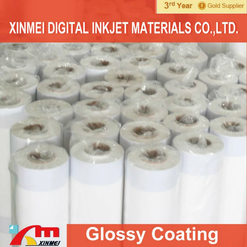 Глянцевое покрытие струйные Холст, используемые для пигмент/УФ чернила