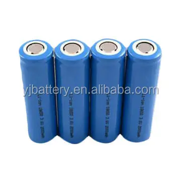 cr1865 High capacity lithium battery yj18650 3.7v 1500mAh With rechargeable battery cell for led uplights ,GPS ,tool battery