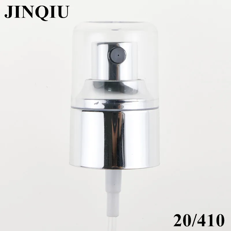 Matte sliver aluminum 18/410 cosmetic perfume mist spray caps
