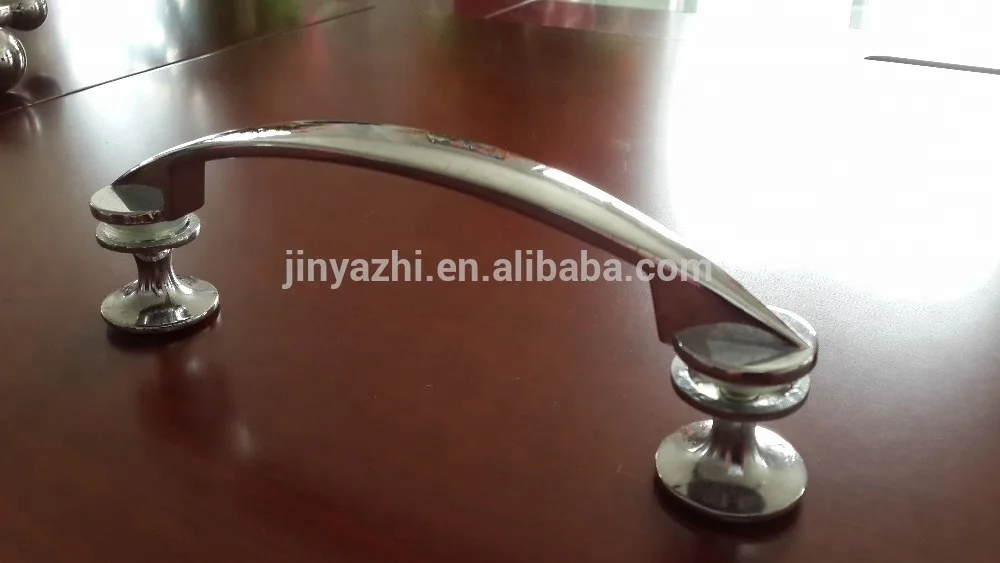 High Quality Glass Door Pull Zinc Alloy  Handle  Furniture OEM Shower room handle