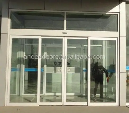 automatic sliding door opening mechanism