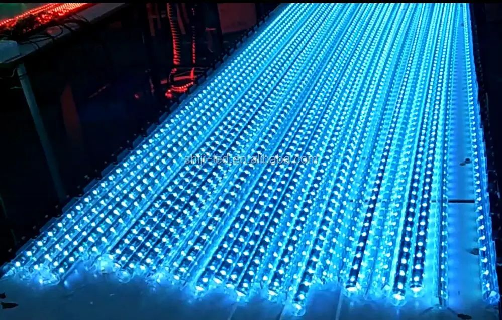 Water Wave Effect Star Light Effects DMX RGB Pixel Meteor Tube Led Light