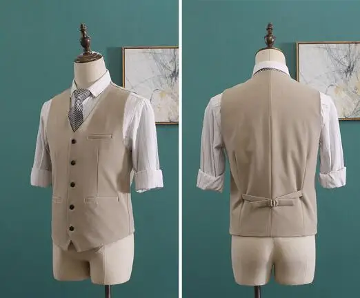 
latest design Custom 3 pieces slim fit tuxedo pant coat design men wedding suits pictures 