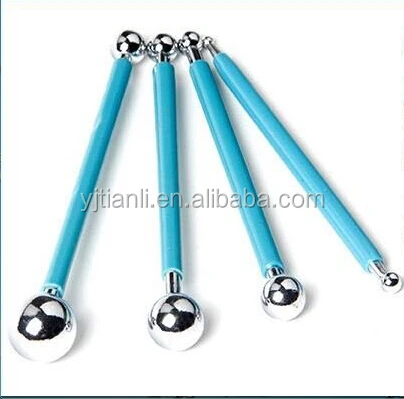 4pcs Metal Ball Cake Decorating Sugarcraft Gumpaste Flower Modelling fondant Mold