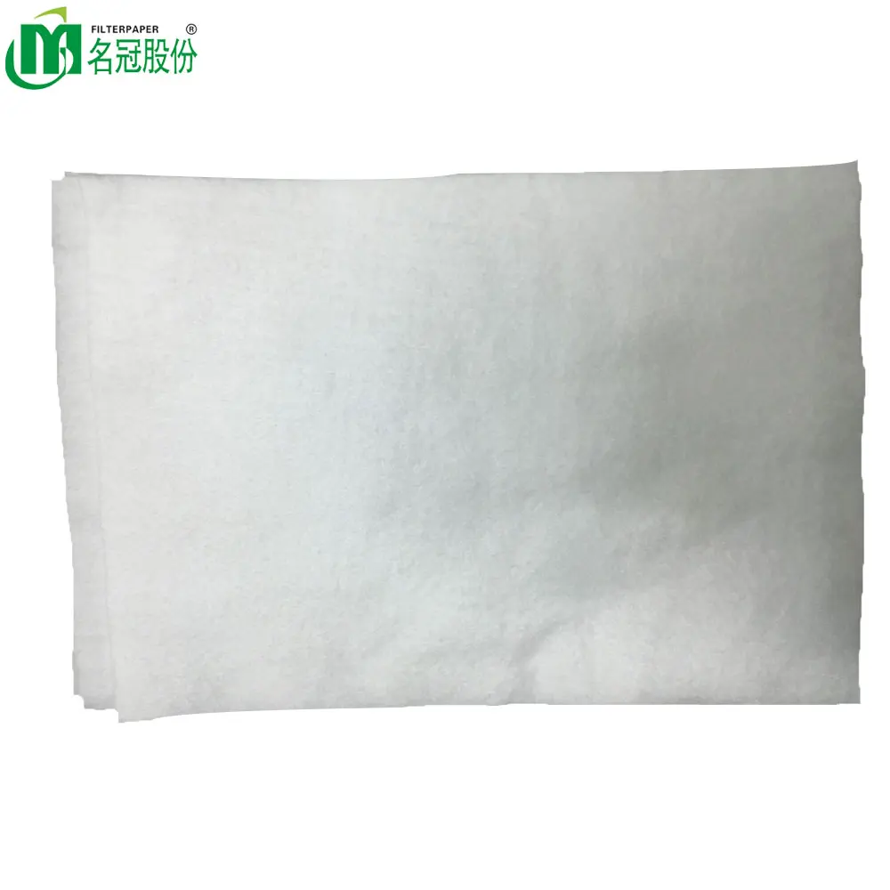 Needle punched air conditioner electrostatic cotton filter for PM2.5