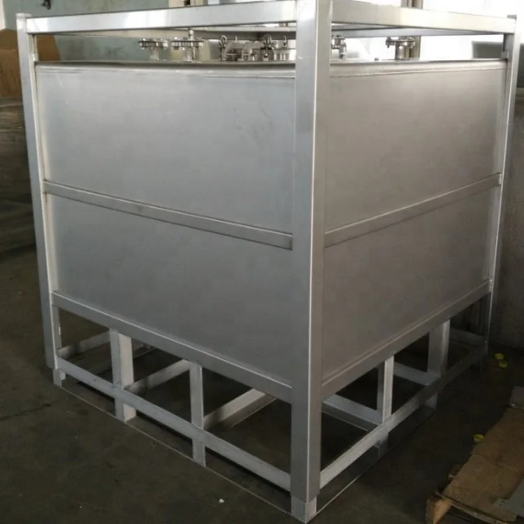 2000L stainless steel  dangerous chemical solvent  storage tank