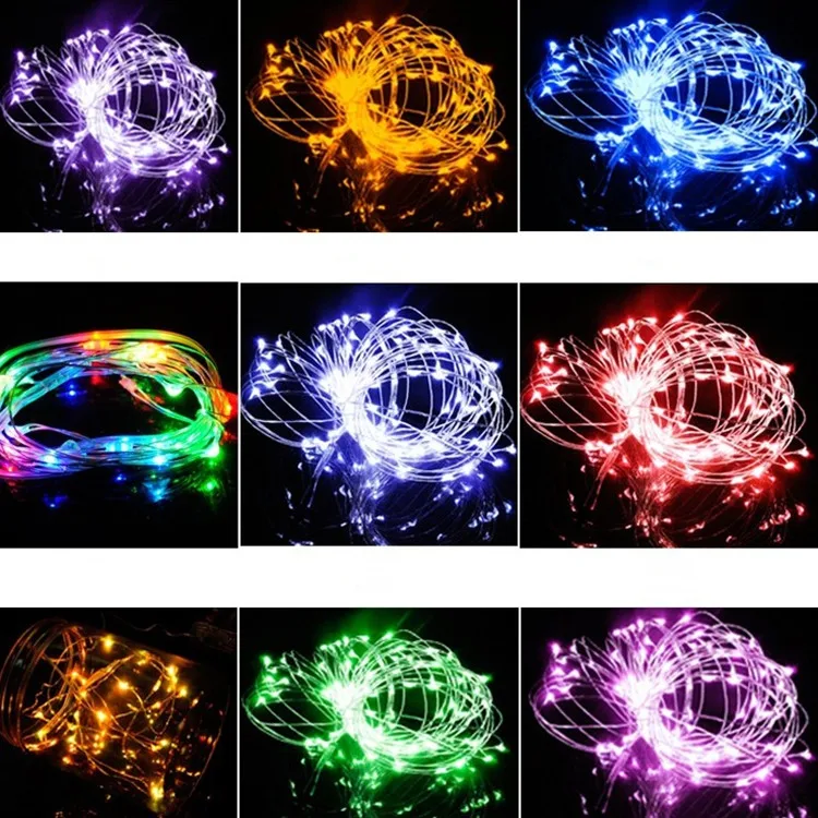 Battery operated Led wine bottle cork lights / cork light wine stopper copper wire string light wine bottle stopper