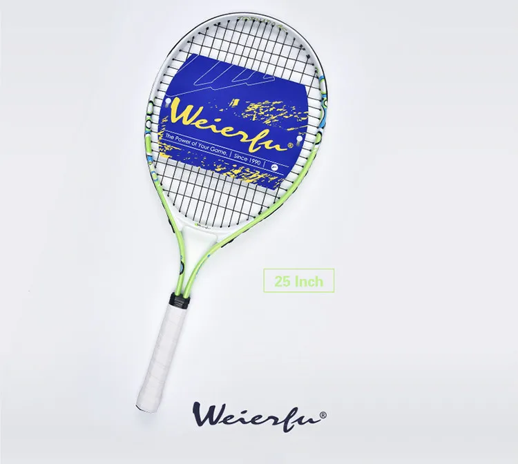 Wholesale custom 17 inch Fashion sports goods good quality aluminium alloy big face junior children/kids tennis racket/racquet