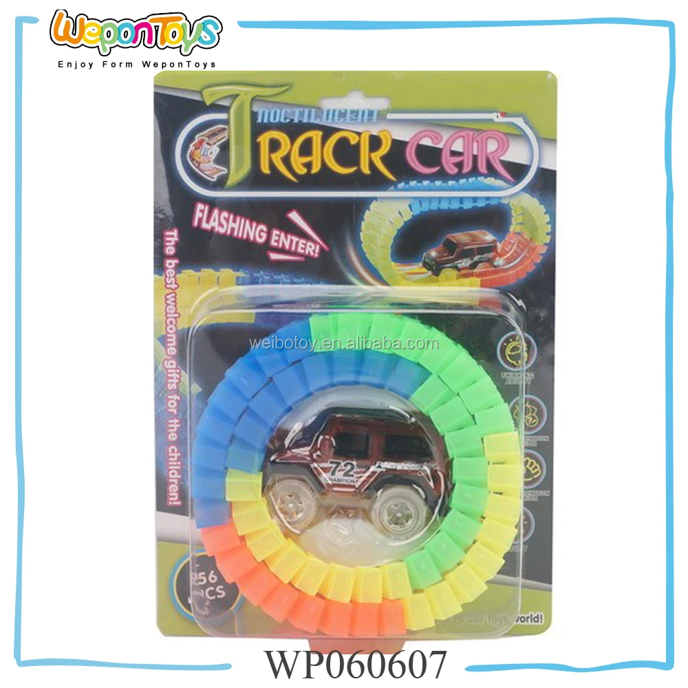 Лидер продаж, пластиковые сборные игрушки для поезда с легкой железной дорогой, железная дорога, Электрические игрушечные наборы поезда