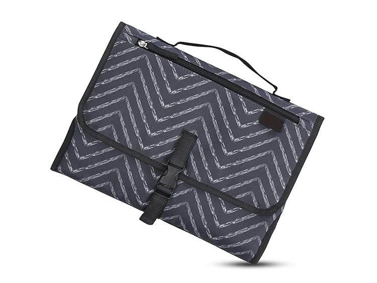 
OEM Portable waterproof travel traveling foldable diaper baby changer pad mat portable baby diaper changing pad kit 