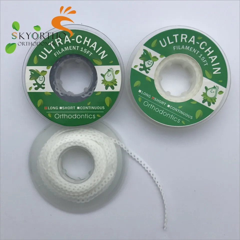 Dental Orthodontic Elastic Ligature Tie/Power Chain/Rubber band