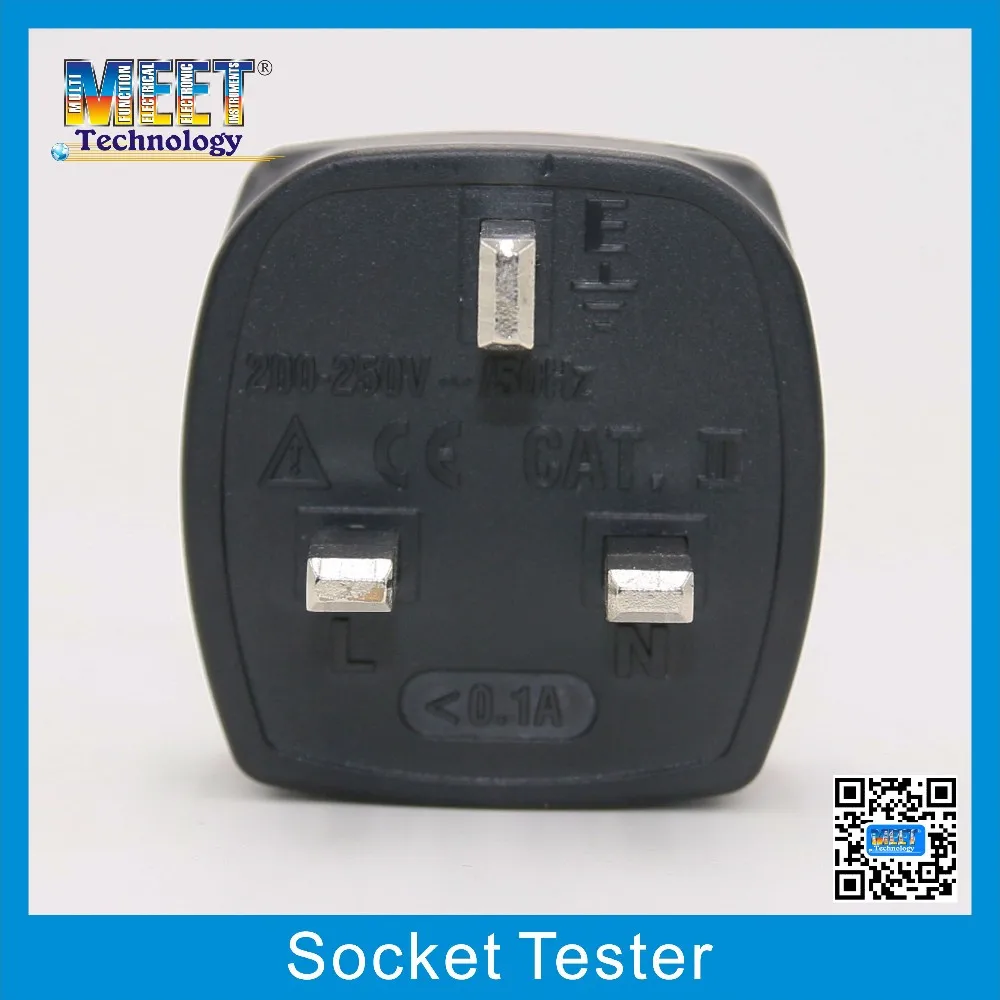  MS-CP6(1D) High Quality Detect Faulty Wiring Electrical Plug Socket
