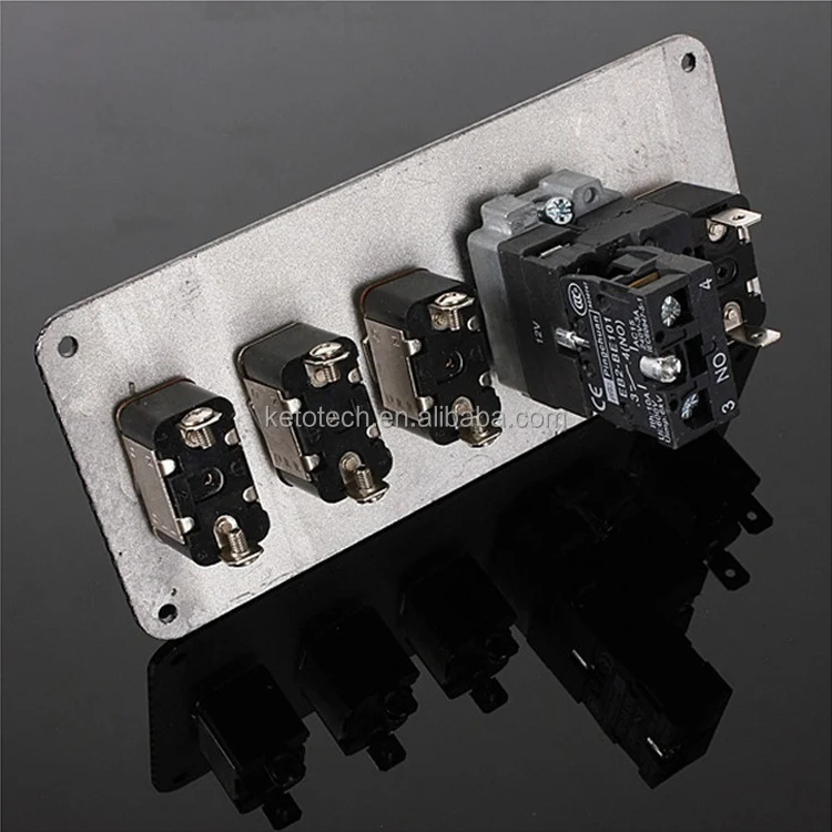 12V Racing car ignition Switch Panel with Engine Start Push Button