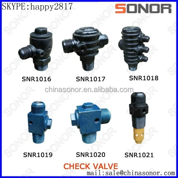 Cast iron cooling fin check valve/Iron cooling fin air check valve FOR AIR COMPRESSOR