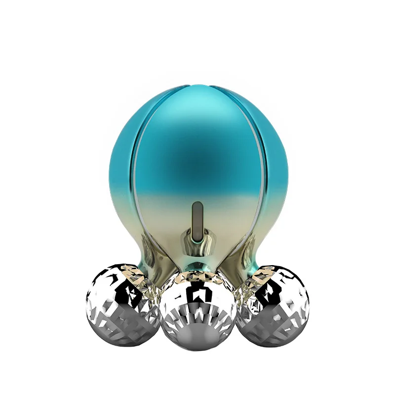 3D уход за кожей лица ролик массаж стимулятор мышц вращающийся мяч расслабиться и тон спин массажер для