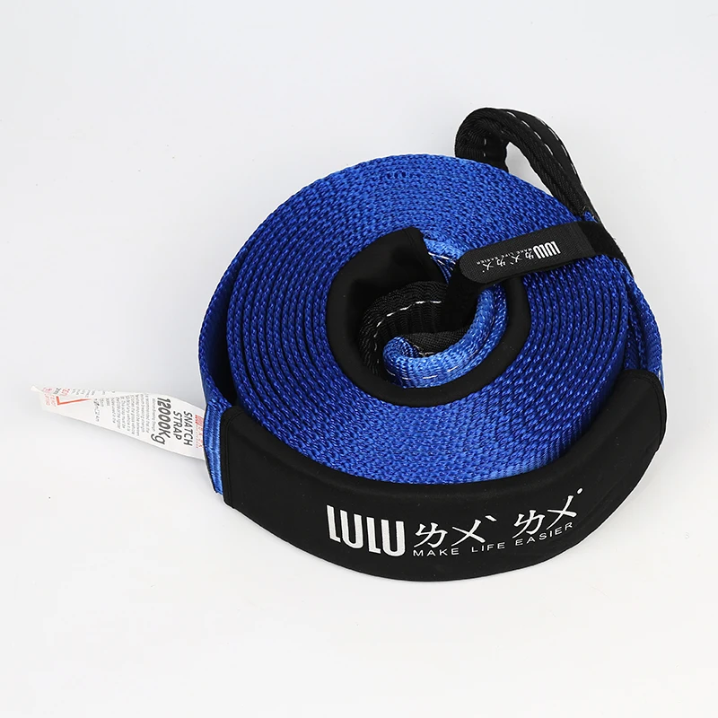 
Emergency Off Road Truck Accessories Custom Heavy Duty Recovery Tow Strap 3