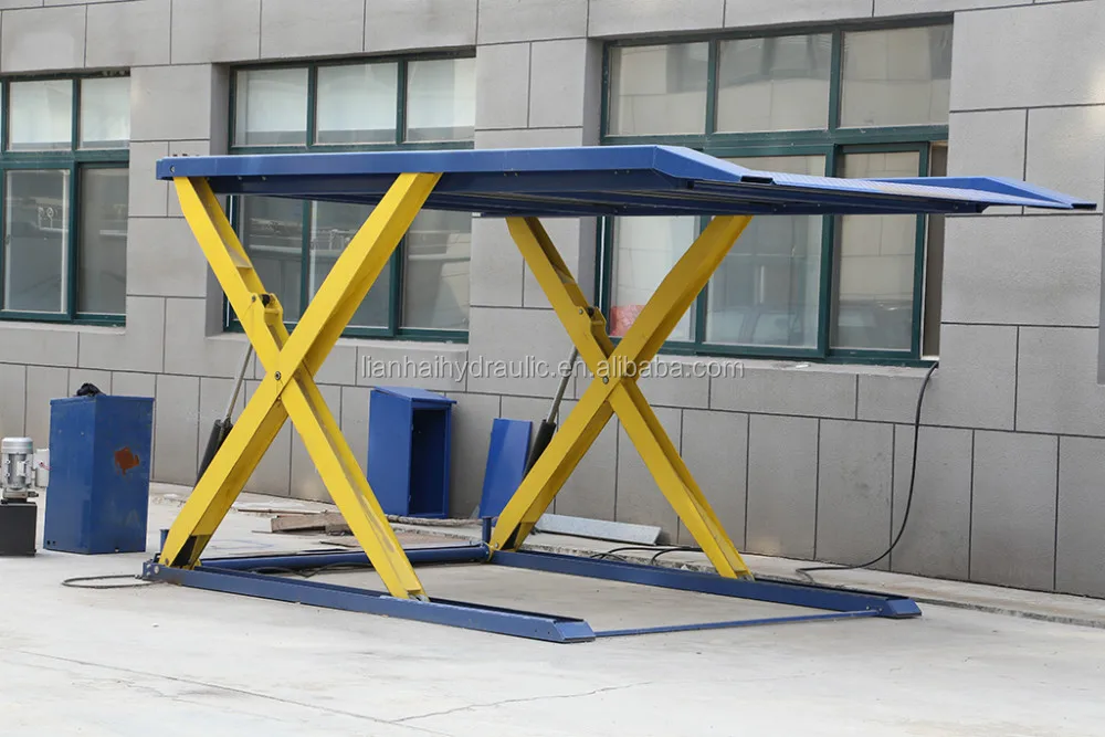 Scissor parking system