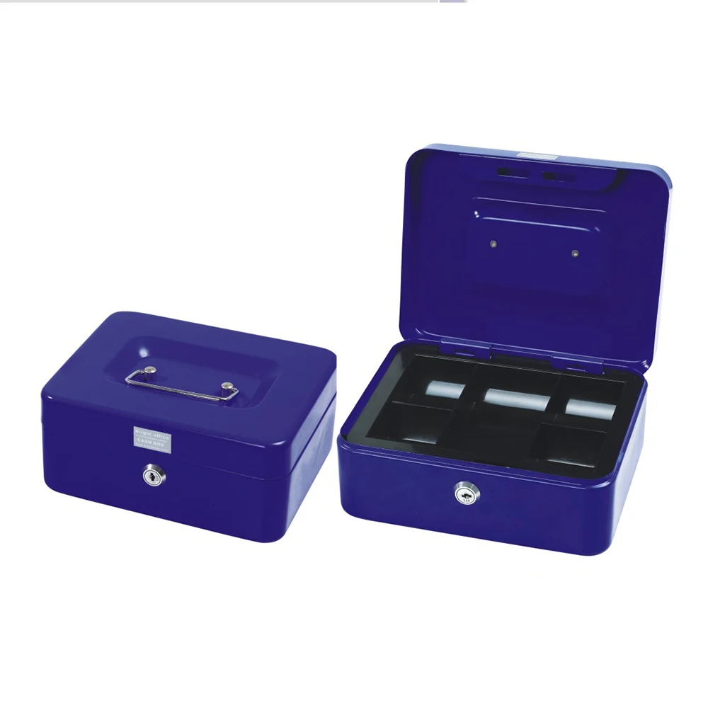 High quality Metal Cash Safe Box for All Colors and Size
