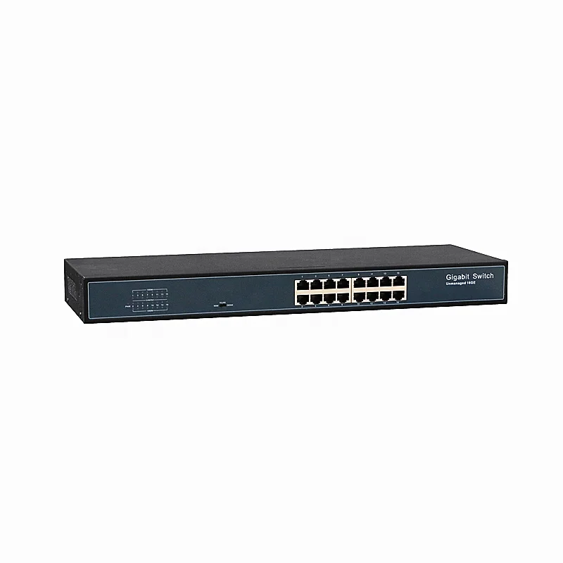 16 портов 10/100/1000M Gigabit OEM Ethernet сетевой коммутатор (SW16G)