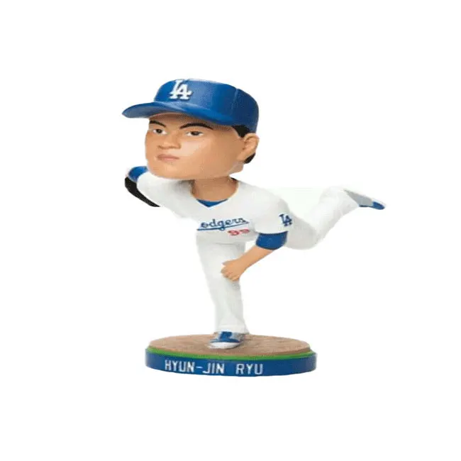 New LA dodger baseball custom bobble head figurines