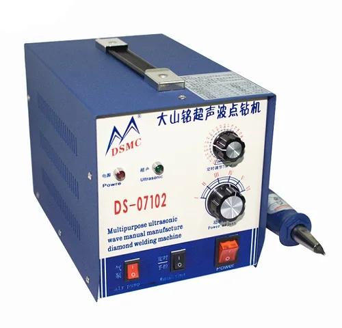 Ultrasonic needle machine for Jewelry accessories rhinestone hot fix machine