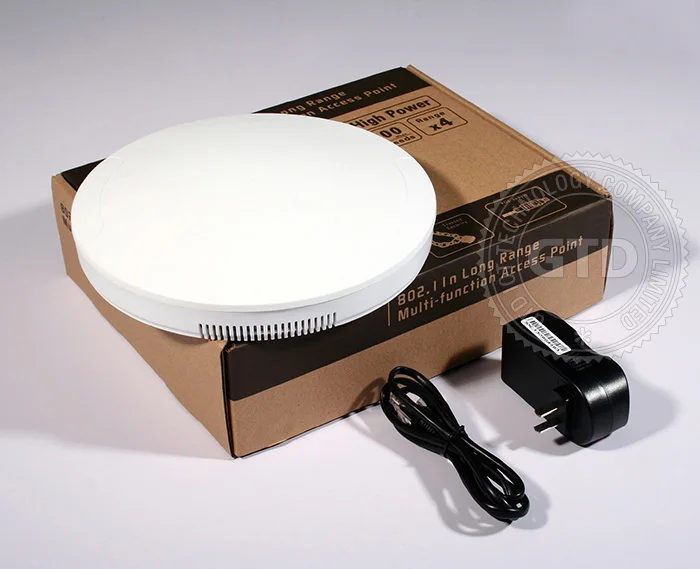 300Mbps 802.11n Wireless Ceiling Mount Range Extender, PoE Wireless AP In The Home, Office, Cafe or Even A Hotel or Airpor