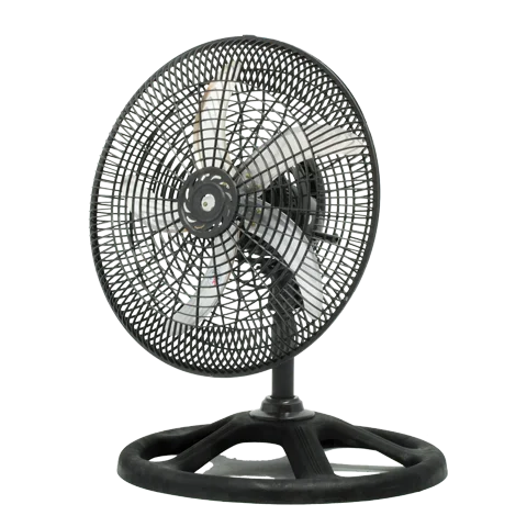 18 дюймов Осциллирующий вентилятор стойки с пластиковой корзины гвардии