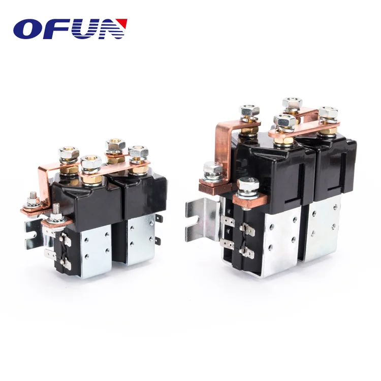 OFUN China Supplier 100A 400A Normally Open Power Connector Ip67 Relay For Winch