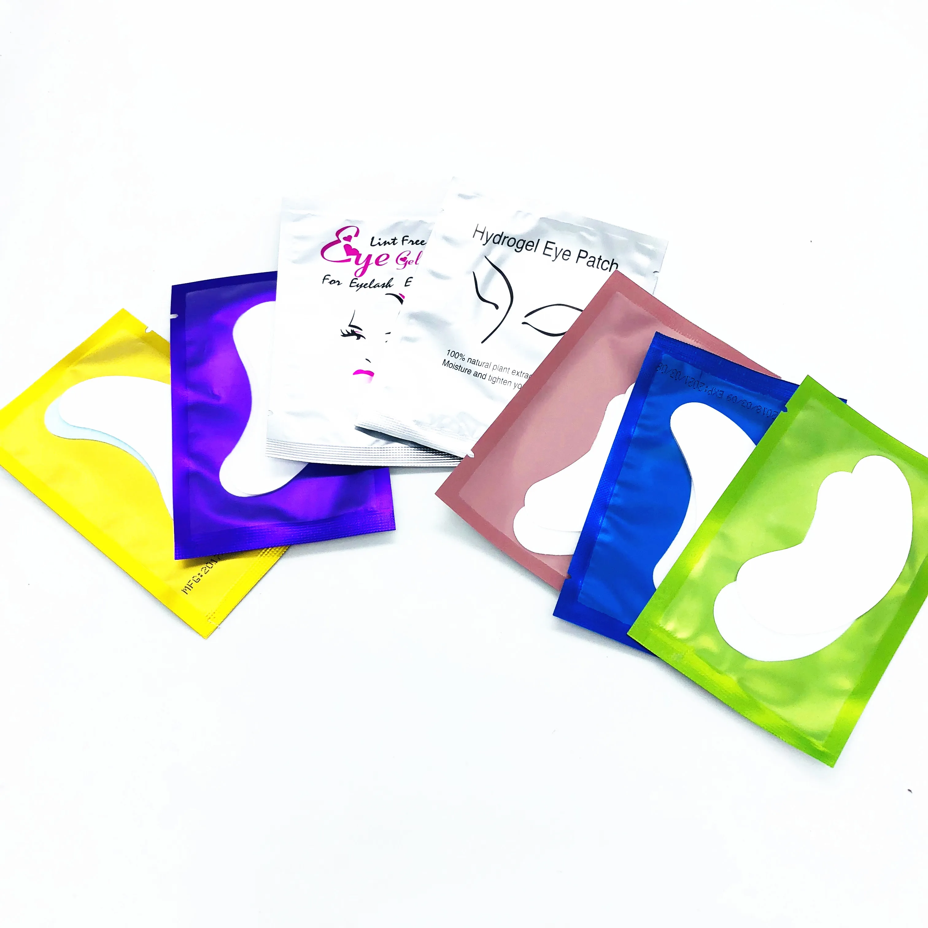 Best seller 2018 wholesale under eye gel pads patches for eyelash extension