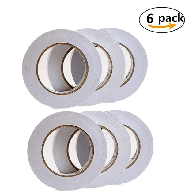 Bailida High Quality Foam Coated Tissue Face Sticky Double Sided Adhesive Tape Yiwu Paper Waterproof Stickers Rubber Masking