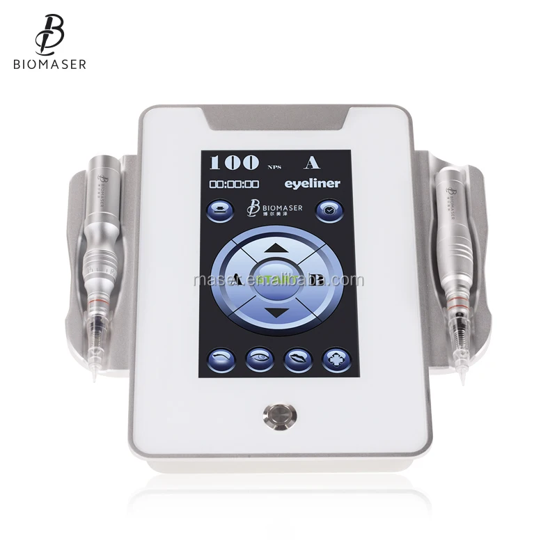 Biomaser private label touch screen tattoo machine permanent makeup machine