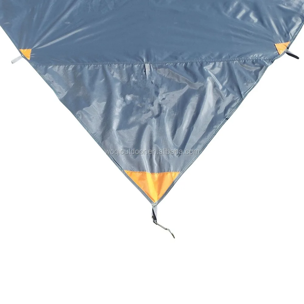 Woqi Outdoor Camping  Waterproof Nylon Polyester  Ripstop  Coated PU  Rain  Fly  hammock  tent Tarp Shelter for Camping