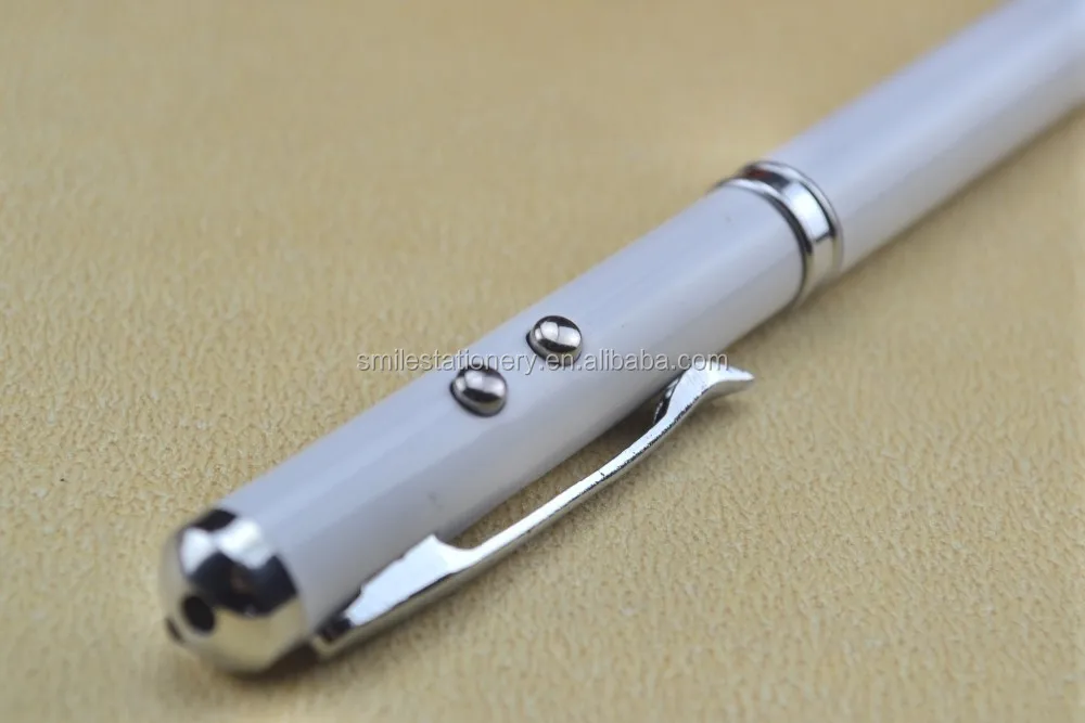 4 in 1 led red laser pointer pen laser pointer ball pen stylus pen and led light