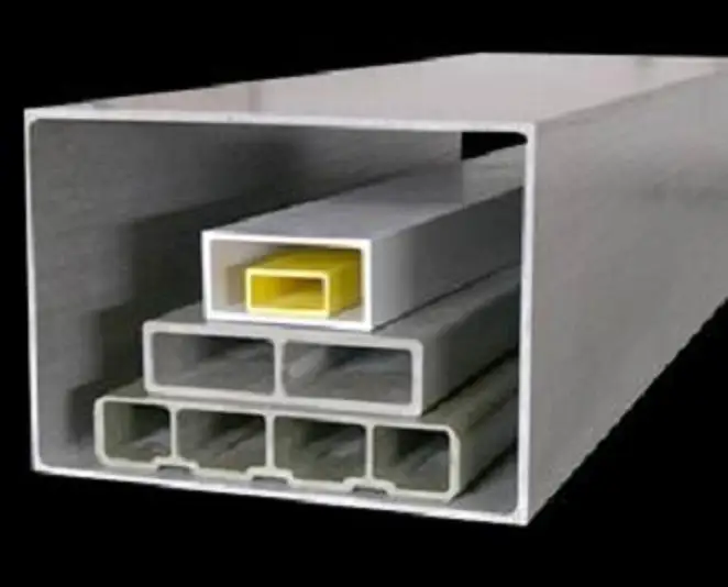 JH013 High strength fiberglass square tube with full colour