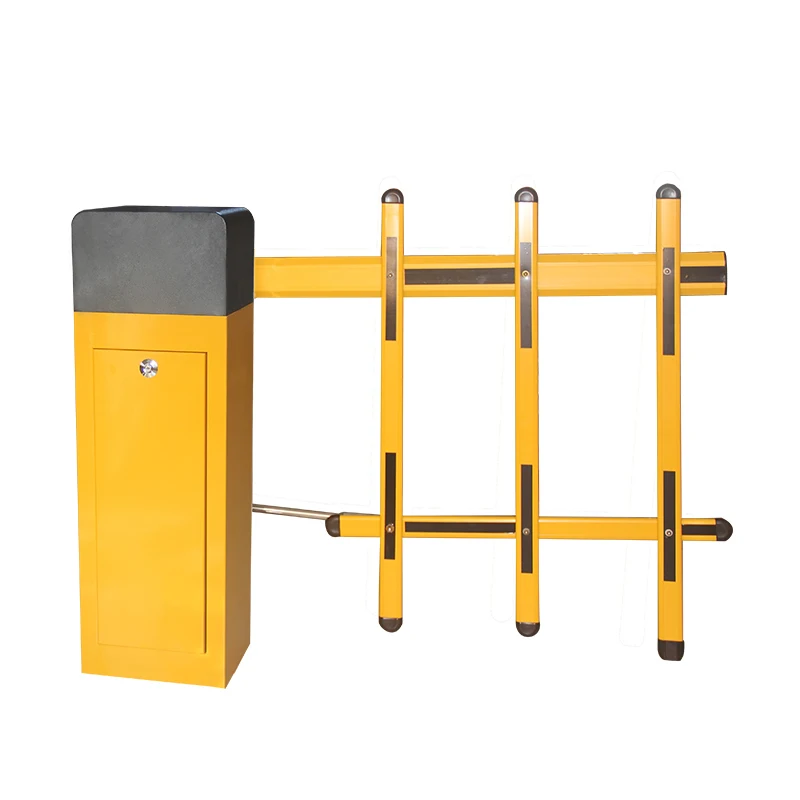 Remote Control Road Barrier Gate for Parking Control System 2mm Cold Roll Plate or Galvanized Plate Orange,gray Supported CN;GUA