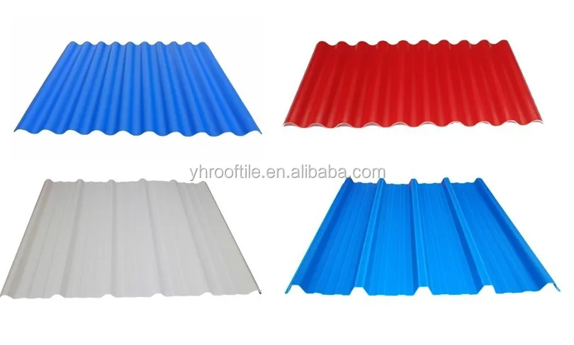 APVC roof sheets Chinese suppliers Construction building plastic products Metal roofing shingles