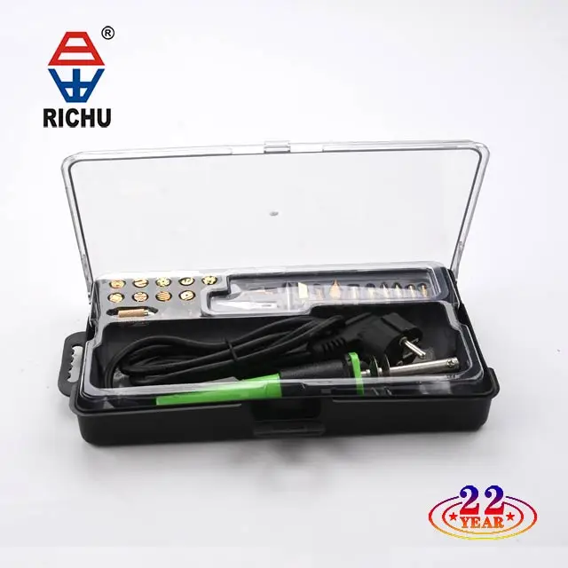 Soldering iron kit with  Plastic Box