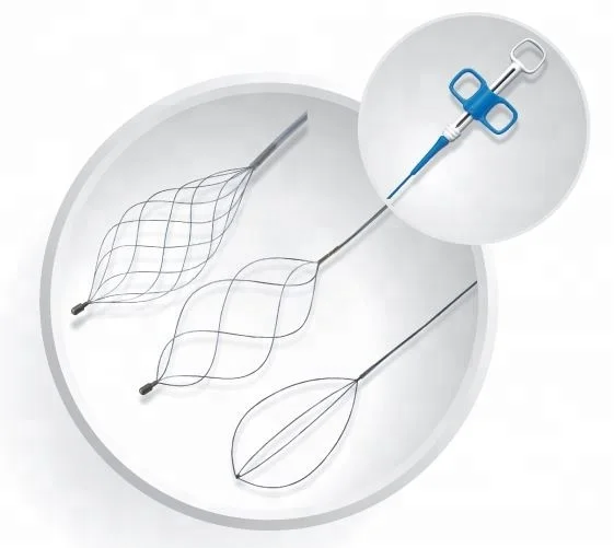 Medical high quality Oval and Spiral stone retrieval basket for ERCP endoscopy